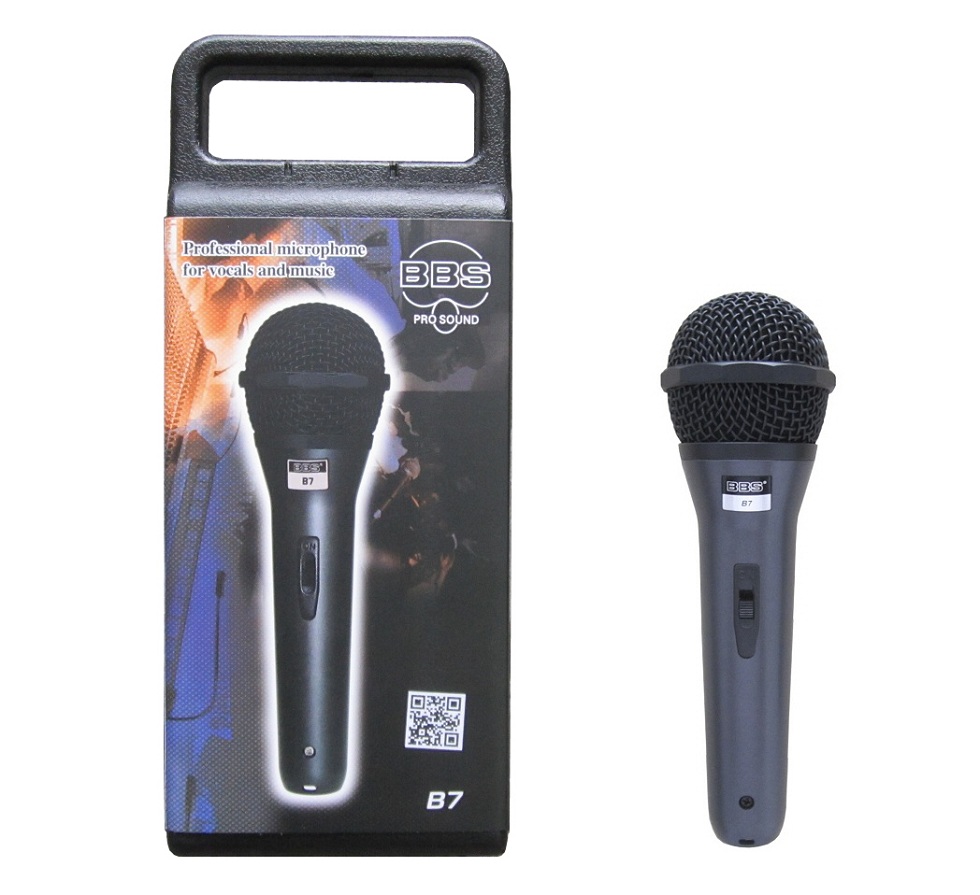 Micro không dây BBS B7 hiện đại, chất âm hay 