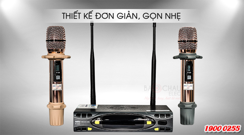 Micro kh&ocirc;ng d&acirc;y BBS F-30 ch&iacute;nh h&atilde;ng, gi&aacute; rẻ nhất thị trường