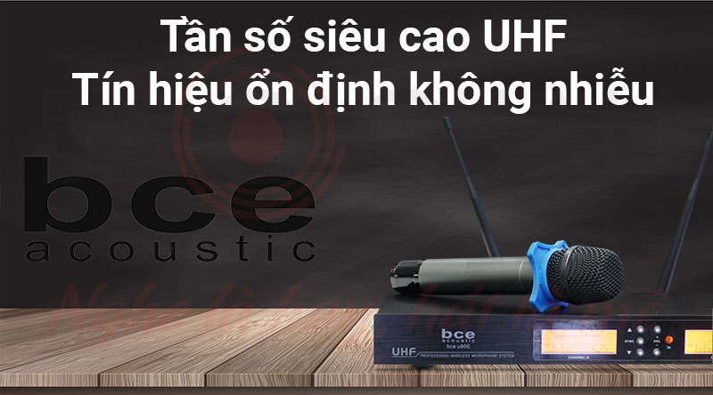 Micro kh&ocirc;ng d&acirc;y c&oacute; khả năng c&acirc;n bằng &acirc;m thanh