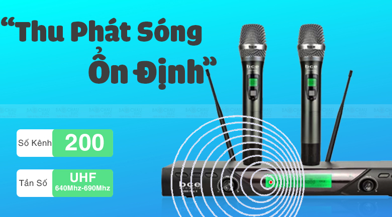 Micro không dây BCE U900 Plus X chính hãng, giá rẻ