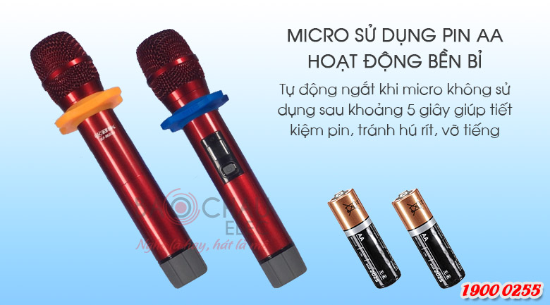Micro không dây BIK BJ-U355 chính hãng, giá rẻ nhất thị trường