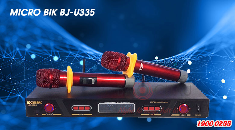 Micro không dây BIK BJ-U355 sang trọng, tinh tế
