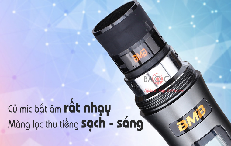 Micro kh&ocirc;ng d&acirc;y BMB WB-4500 c&oacute; củ mic rất nhạy