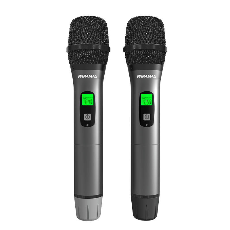 Micro Paramax SM1000 Smart với 2 tay cầm mic bền đẹp, chắc chắn