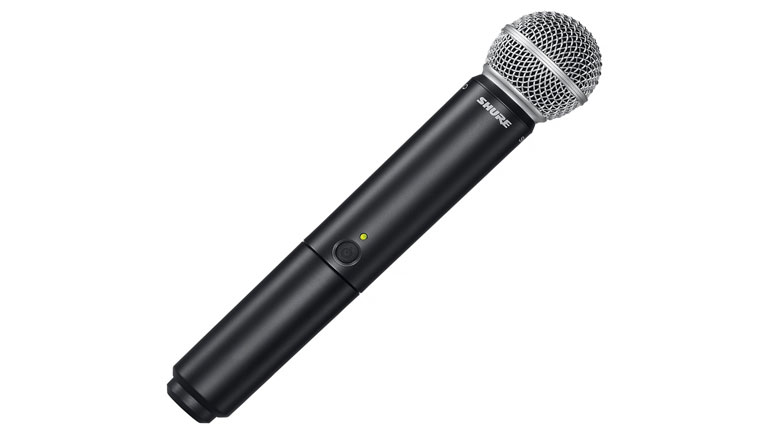 Micro Shure BLX24RA/SM58 thiết kế nhỏ gọn