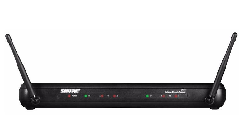 Micro kh&ocirc;ng d&acirc;y Shure SVX288E/PG58 đầu thu s&oacute;ng