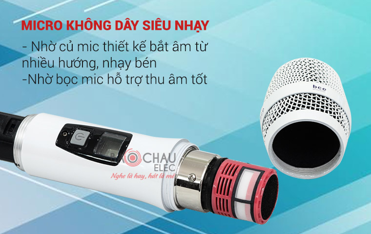 Tay micro không dây BCE U900 Plus có độ nhạy cao