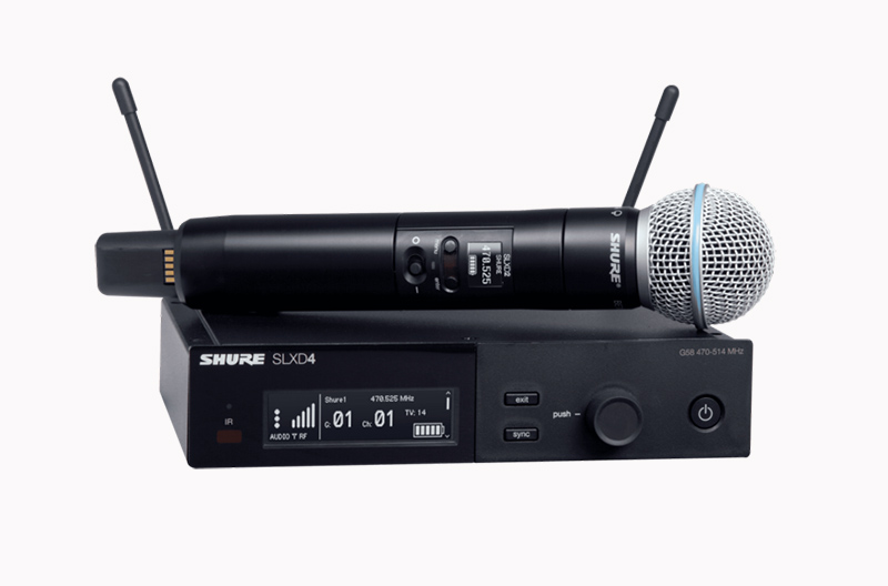 Micro Shure SLXD24A/B58