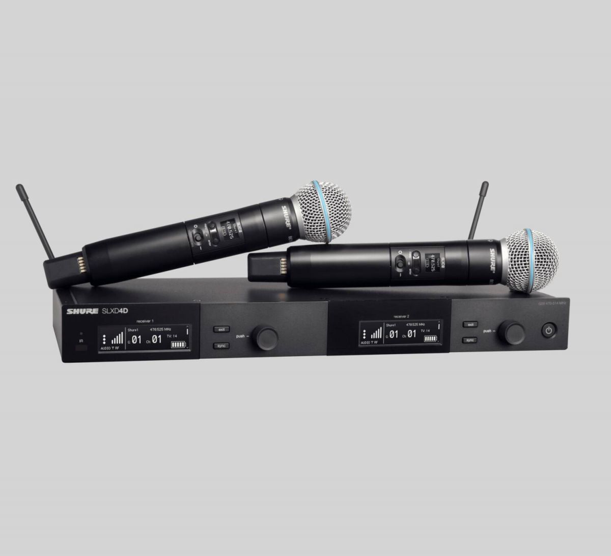 Micro Shure SLXD24DA/B58