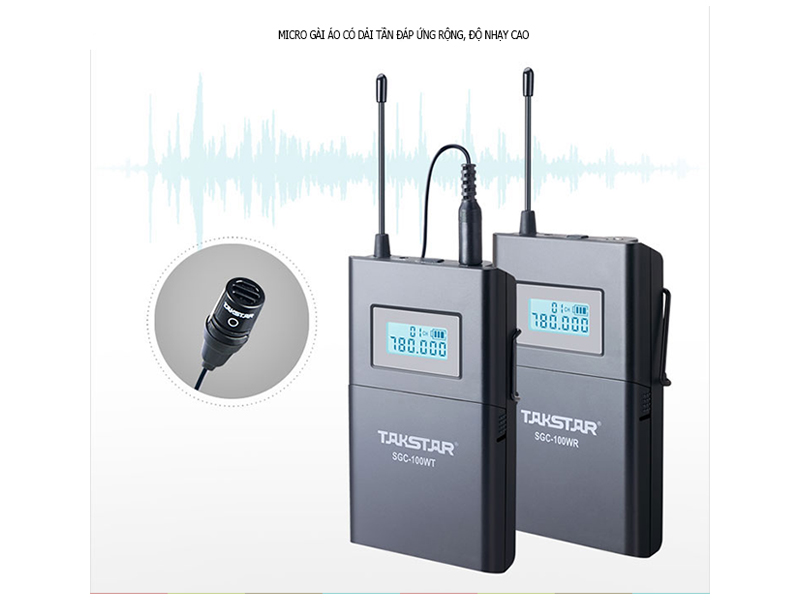 Bộ micro thu phát Takstar SGC-100W