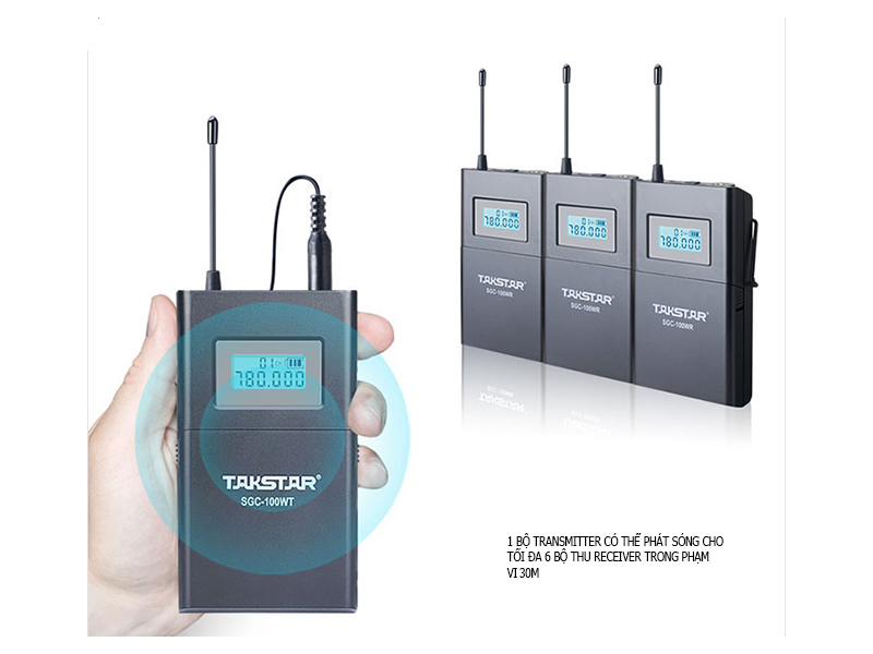 Bộ micro thu phát Takstar SGC-100W