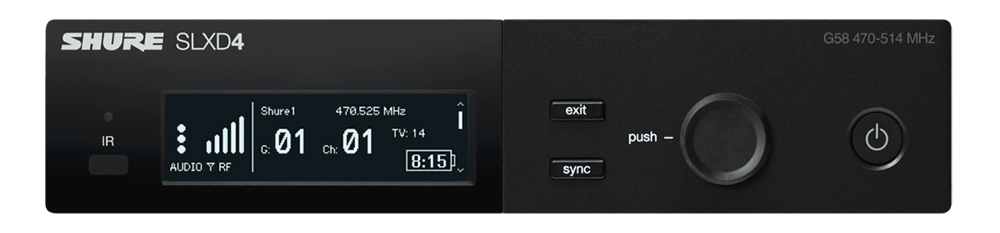 Micro Shure SLXD24DA/B58