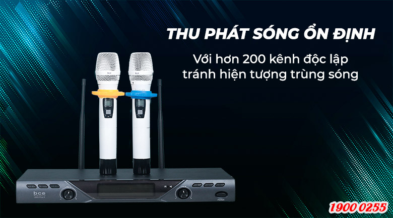 Micro kh&ocirc;ng d&acirc;y U900 Plus X gi&aacute; rẻ của Bảo Ch&acirc;u Elec đem lại chất lượng &acirc;m thanh ho&agrave;n hảo