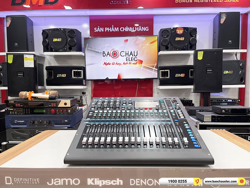 b&agrave;n mixer Allen & Heath Qu-16 Chrome