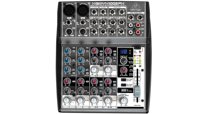 B&agrave;n mixer Behringer gi&aacute; th&agrave;nh đa dạng