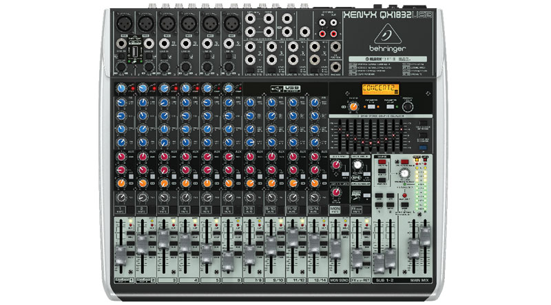 B&agrave;n mixer Behringer QX1832USB