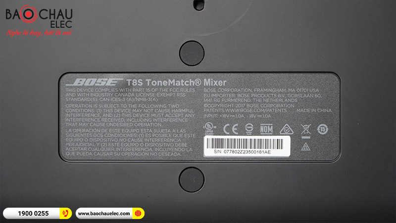 B&agrave;n mixer Bose ToneMatch T8S