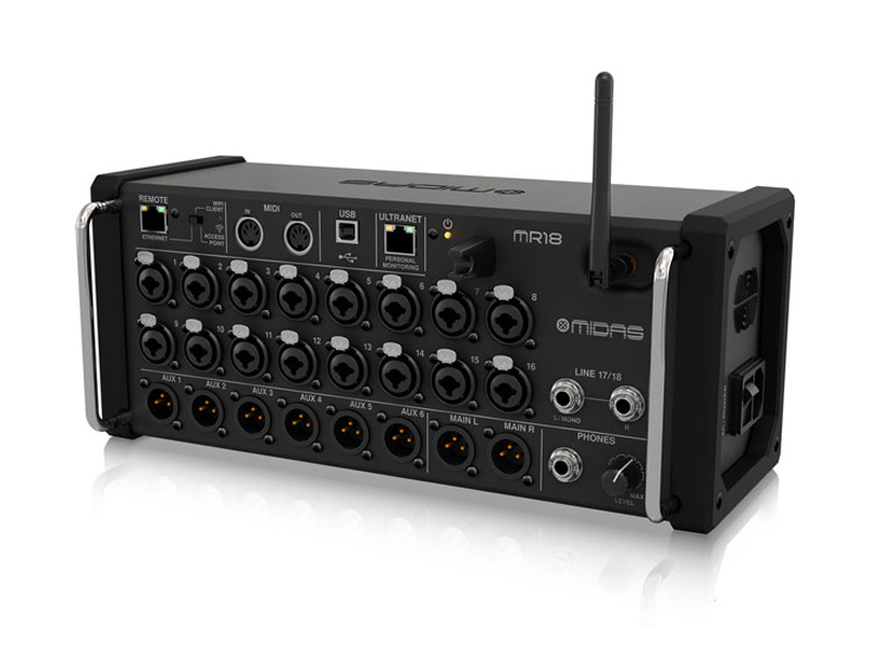 B&agrave;n mixer Midas MR 18