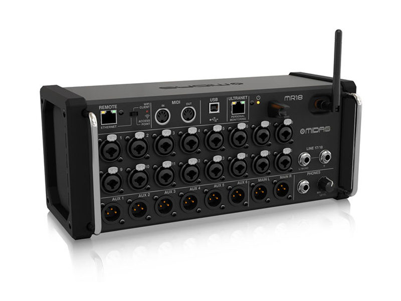 B&agrave;n mixer Midas MR 18