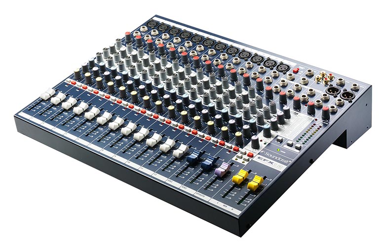 B&agrave;n mixer SOUNDCRAFT EFX12 xử l&yacute; &acirc;m thanh vượt trội