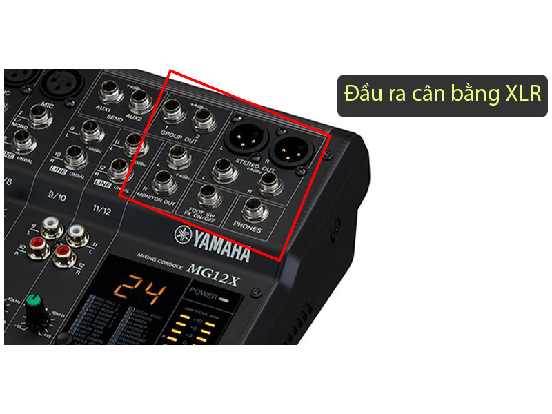 B&agrave;n Mixer Yamaha MG12X