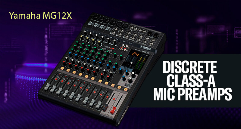 B&agrave;n Mixer Yamaha MG12X