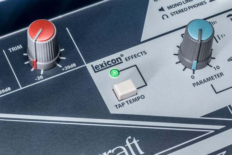Mixer Soundcraft notepad 8FX