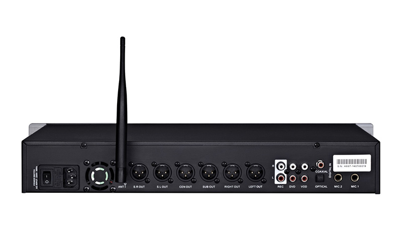 Mặt sau Vang số AAP K9900