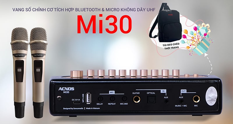 Vang số chỉnh cơ Acnos MI30 