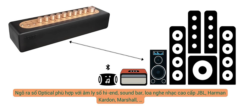 Vang số chỉnh cơ k&egrave;m micro Acnos Mi30S