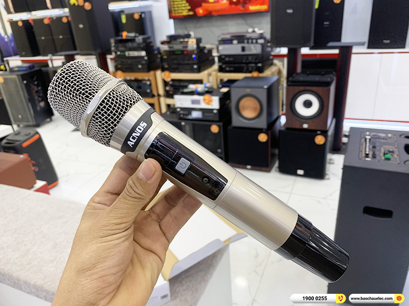 Vang số chỉnh cơ k&egrave;m micro Acnos Mi30S