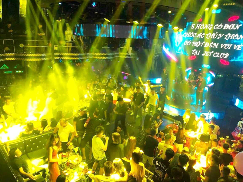 Hệ thống âm thanh quán Bar Jet Club ở Bắc Ninh gồm những thiết bị gì?