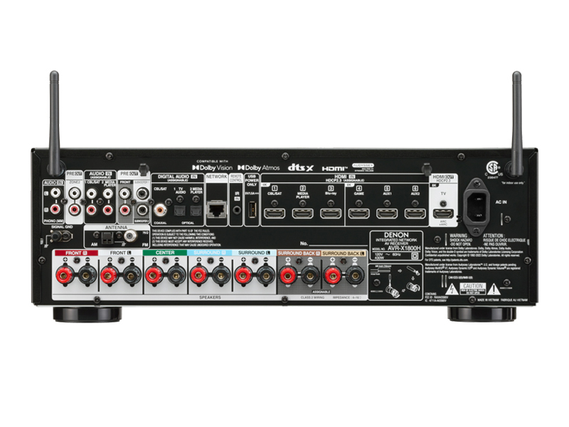 Amply Denon AVR-X1800H