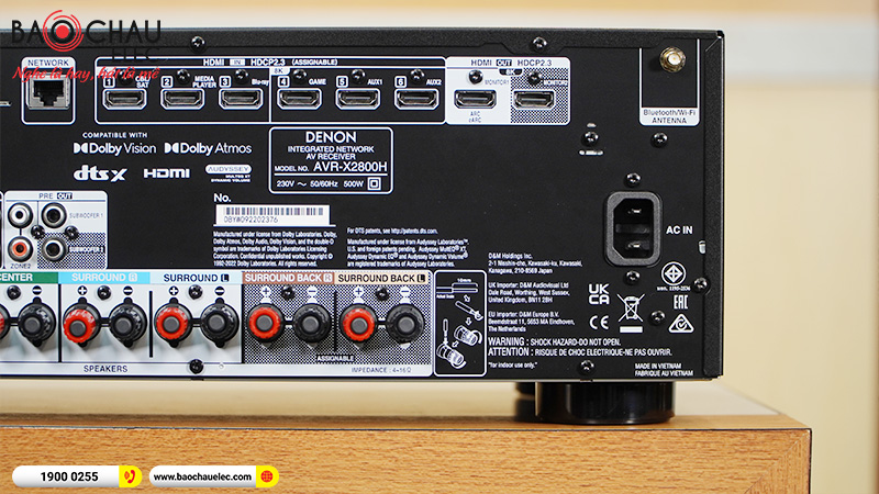 Amply Denon AVR-X2800H