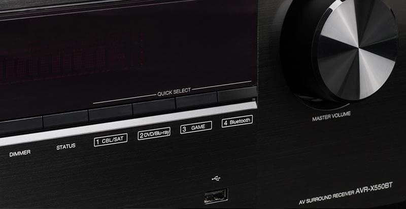 Amply Denon AVR-X550BT