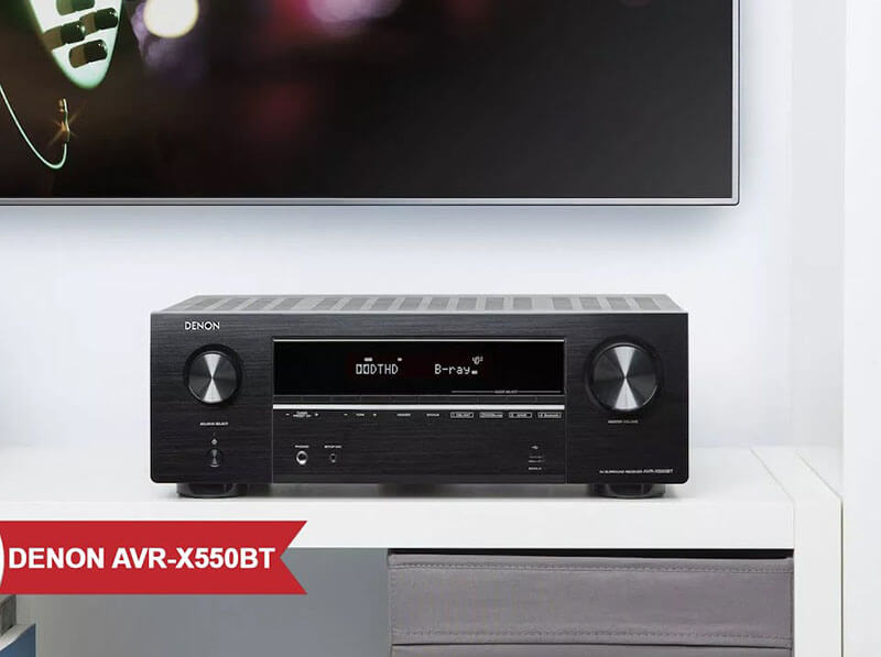 Amply Denon AVR-X550BT