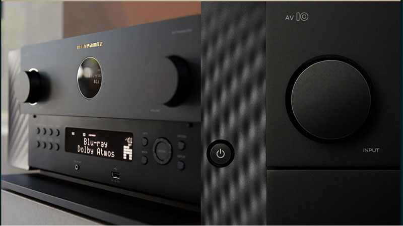 Marantz ra mắt 2 siêu phẩm Amply đẳng cấp tham chiếu gồm Marantz AMP 10 và AV 10