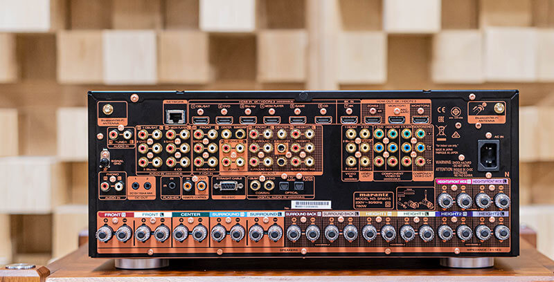 Amply nghe nhạc, xem phim Marantz SR8015