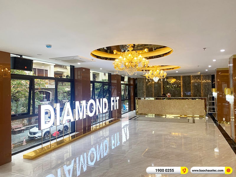 Lắp đặt hệ thống âm thanh phòng Gym Diamond Fit tại Hải Phòng (JBL CV1052T, VM620A, VM640A, BKSound KX6) 