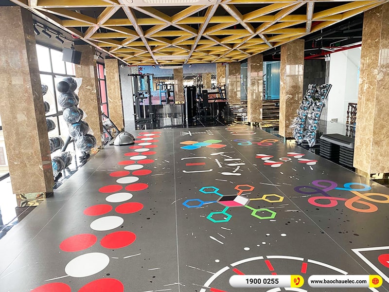 Lắp đặt hệ thống âm thanh phòng Gym Diamond Fit tại Hải Phòng (JBL CV1052T, VM620A, VM640A, BKSound KX6) 