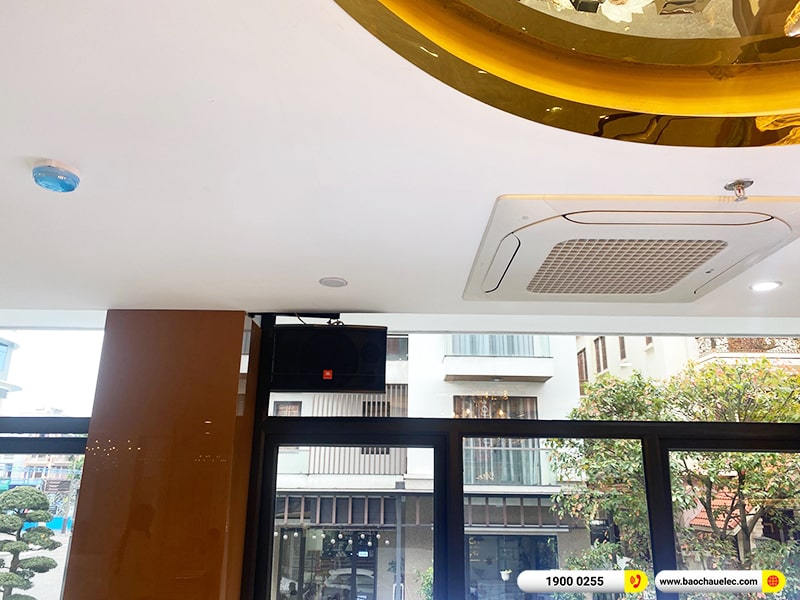 Lắp đặt hệ thống âm thanh phòng Gym Diamond Fit tại Hải Phòng (JBL CV1052T, VM620A, VM640A, BKSound KX6) 