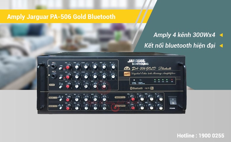 Amply Jarguar Suhyoung PA 506 Gold Bluetooth
