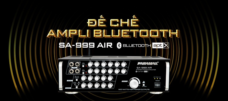 Amply karaoke Paramax SA 999 AIR New