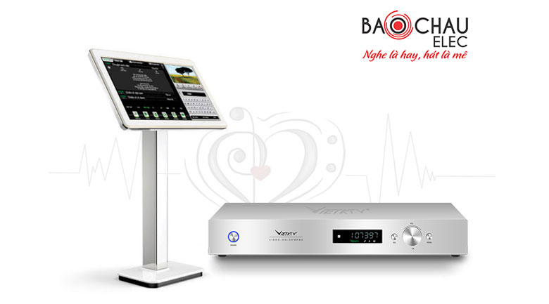 Combo VietKTV HD Plus 3TB + Màn hình 21