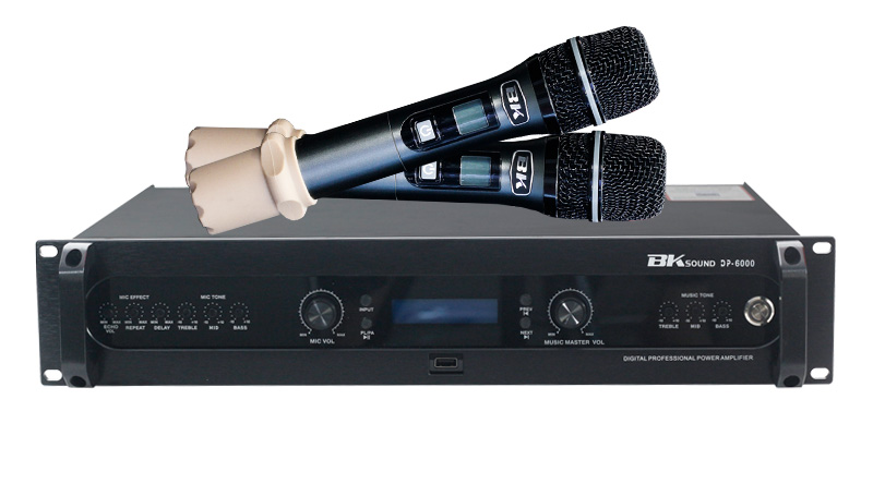 Đẩy liền vang kèm micro không dây BKsound DP6000 thiết kế hiện đại
