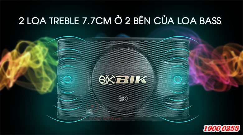Loa karaoke BIK BJ-S668 cho âm thanh sống động