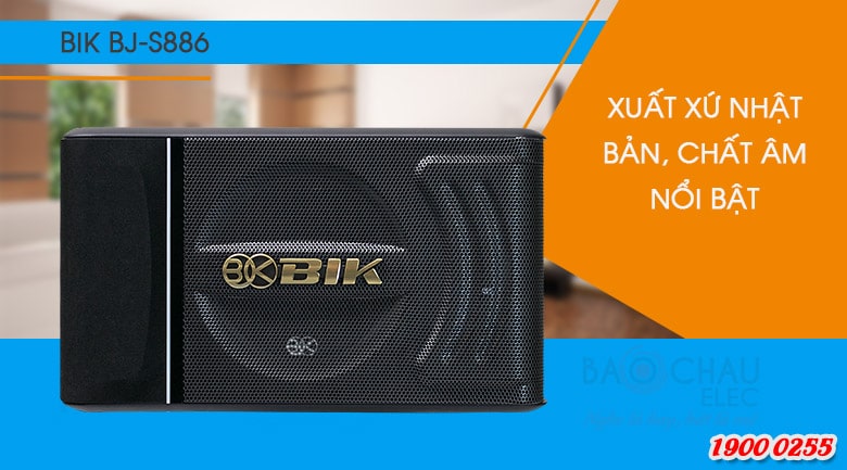 Loa BIK BJ S886 thiết kế hiện đại