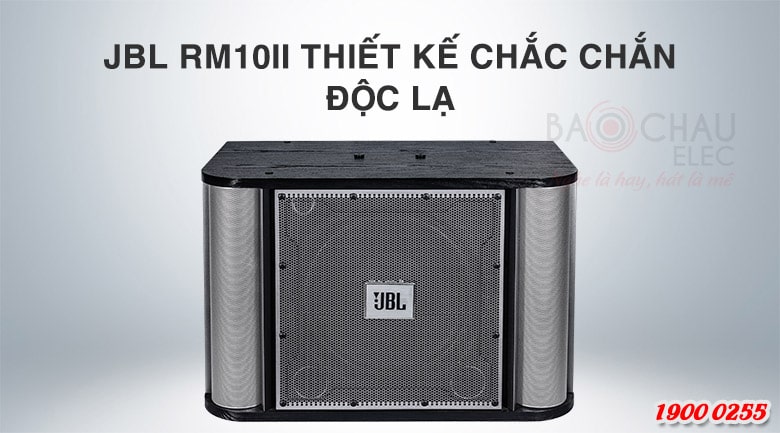 rm 10 2 1 Loa karaoke JBL RM10II (PGI) thiết kế đẹp mắt