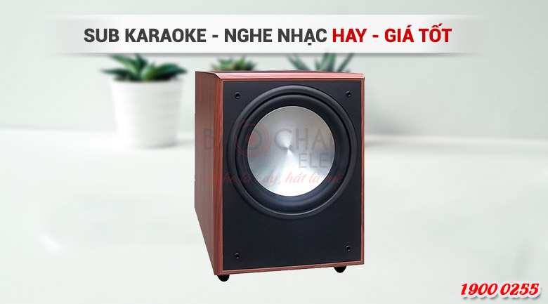Loa sub điện Arirang ASIII sử dụng củ bass 30cm