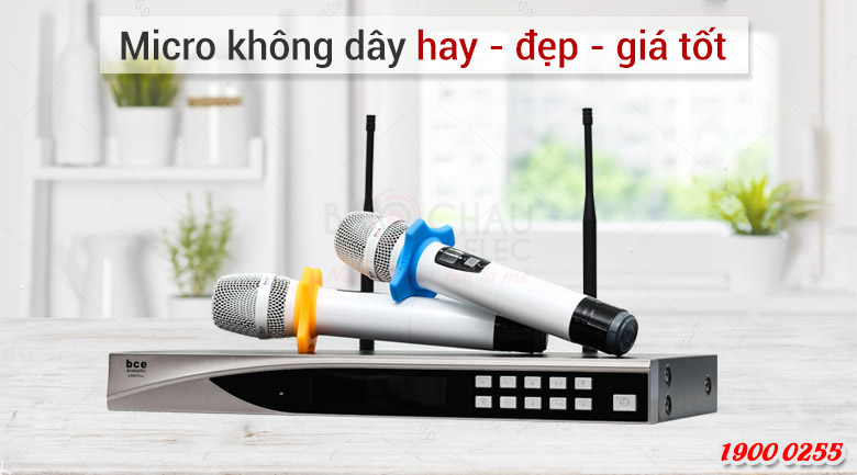 Micro không dây BCE U900 Plus chính hãng